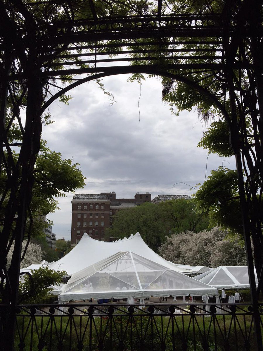 The beautiful tent from <a href="/stamfordtent/">Stamford Tent</a> kept everyone dry at today's #hatluncheon.