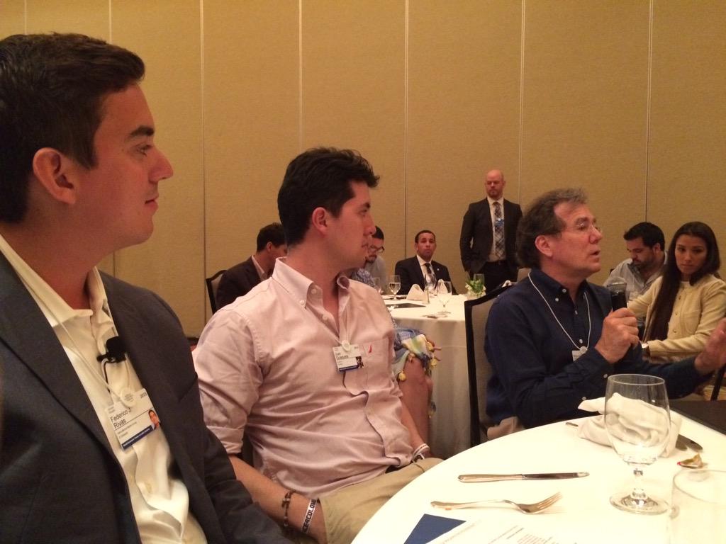 ykarsten's tweet photo. Amazing Shapers Lunch hosted by @abraajgroup, sharing the experience of Miguel Ojea. #ShapersLA #WEFLatam2015 http://t.co/H3ocU4WxJ0