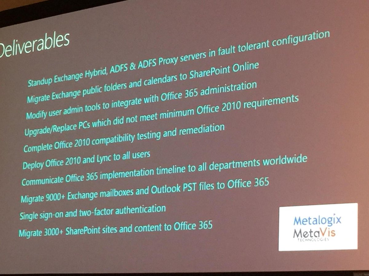 pogrebs's tweet photo. #Bose migration to #Office365 at #MSIgnite #Metalogix #MetaVis http://t.co/YDol1yWYyt