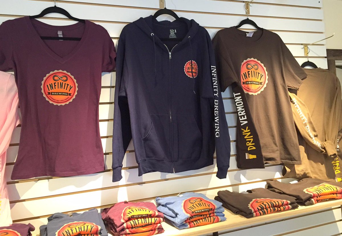 InfinityVermont's tweet image. All apparel now 40% off! In stock tees, hoodies &amp;amp; shirts are all on sale through the month of May. #WhileSuppliesLast