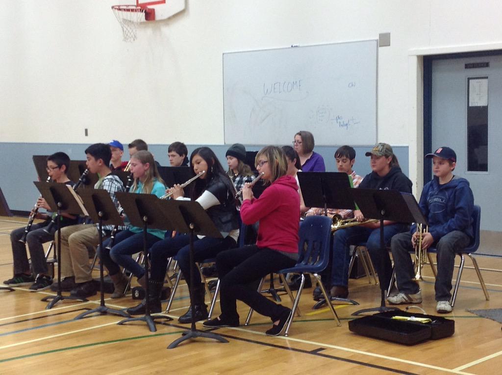 Celebrate the arts week continues with a concert from the Band! <a href="/ELJHS/">École Leduc Jr. High</a>