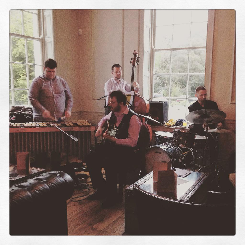 Our #jazz night is in full #swing with <a href="/cmillerguitar/">Christian Miller</a> and his #band performing till 10pm! #dulwich