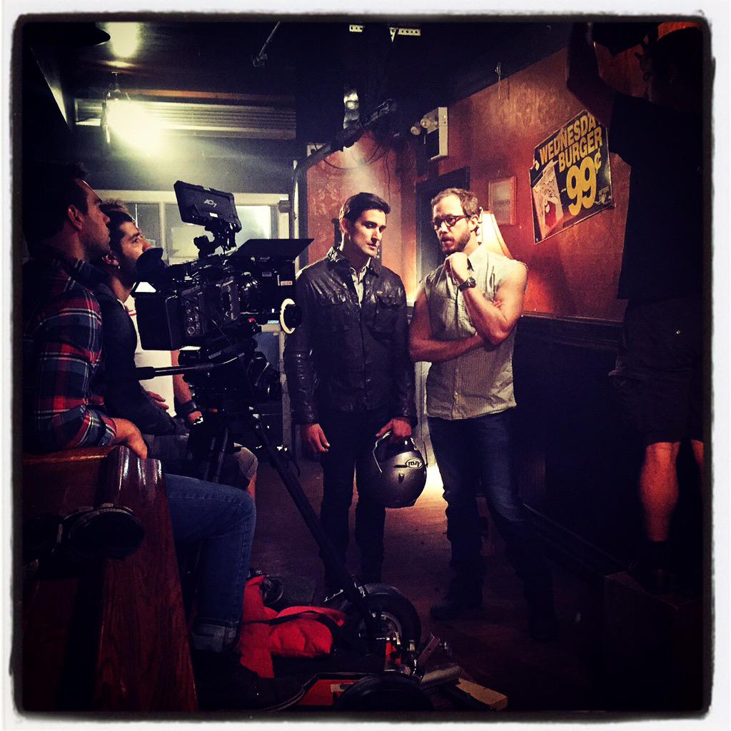 KrisHolden_Ried's tweet photo. On set of #theEpitaph with the talented @scottcavalheiro
Now for the editing!!! Stay tuned :)
Happy Woof Woof Weds http://t.co/N2kHIkjnDP