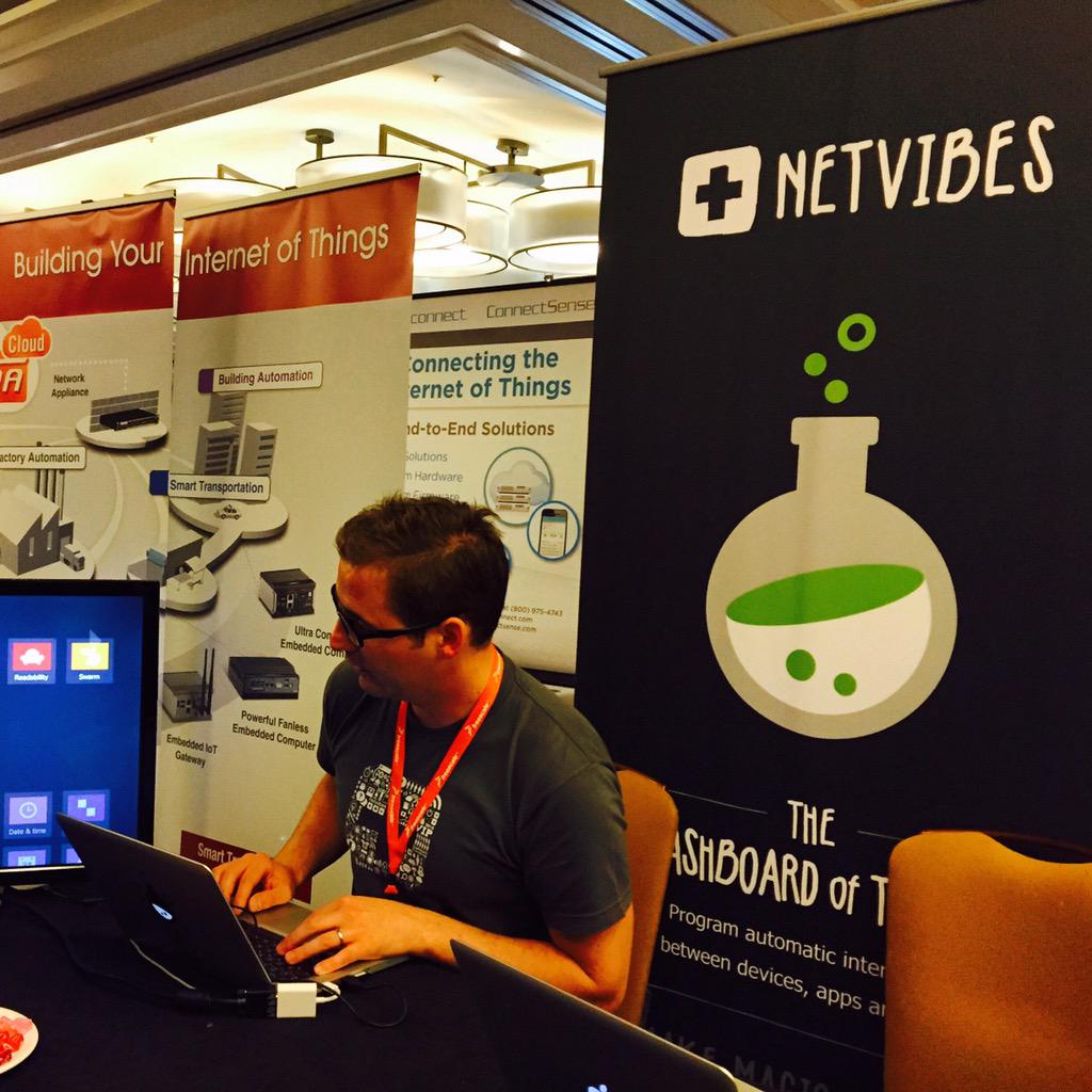freddymini's tweet image. I&apos;ll be listening to our CTO&apos;s keynote tomorrow at #IoTDevCon! Check out the new #netvibes Dashboard of Things http://t.co/1CRli82hLT”