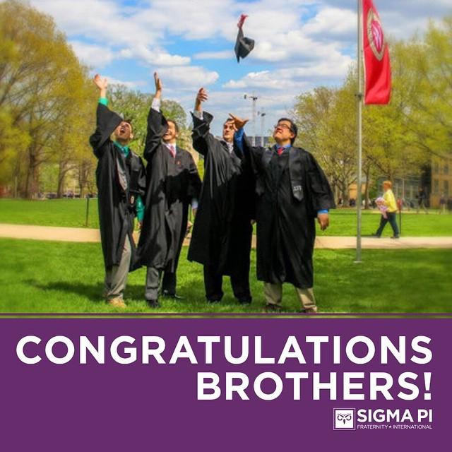SigmaPi's tweet photo. Graduating soon? Congratulations! Don't forget to update your contact information at http://t.co/2s6XubcV8n. #Sigm… http://t.co/8udk6Y1xHY