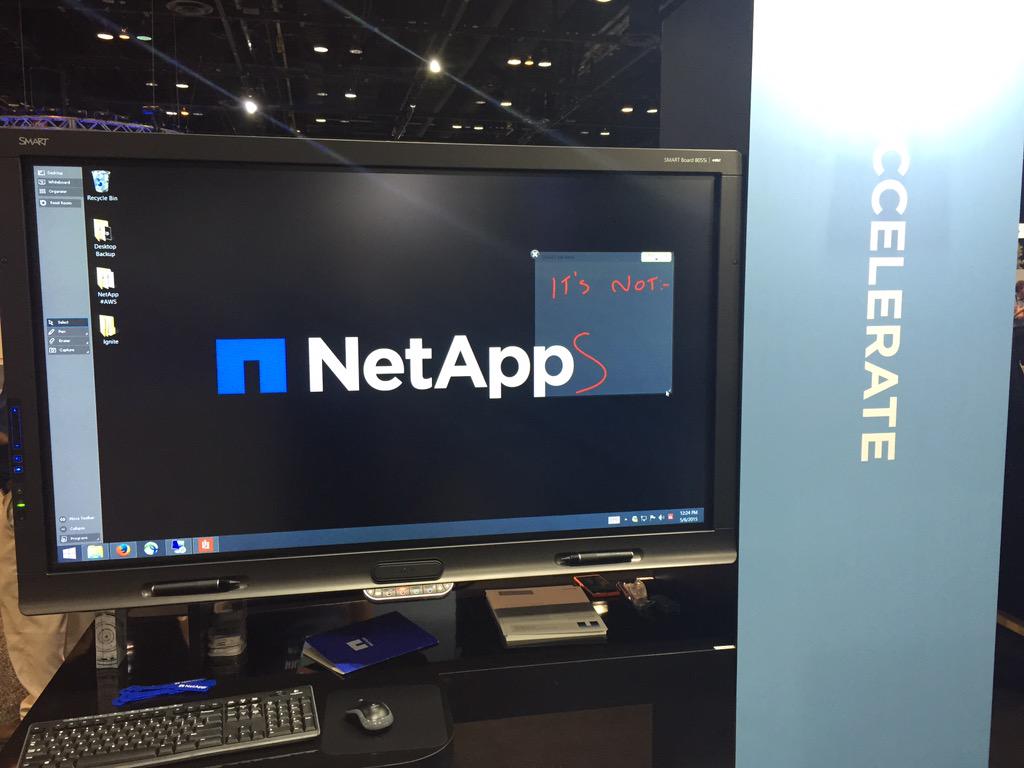 CakeNDeath's tweet photo. Come on over and have some fun with our boards whilst you hear about our data management solutions. #NetAppMSIgnite http://t.co/dnowQcT23V
