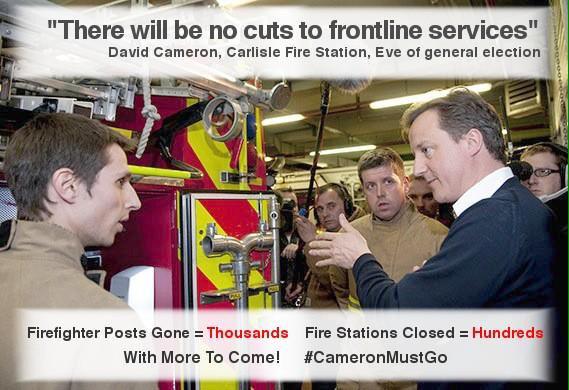 <a href="/newsandstar/">News & Star</a> Cameron made promises to firefighters in Carlisle in 2010. Couldn't trust him then, can't trust him now.