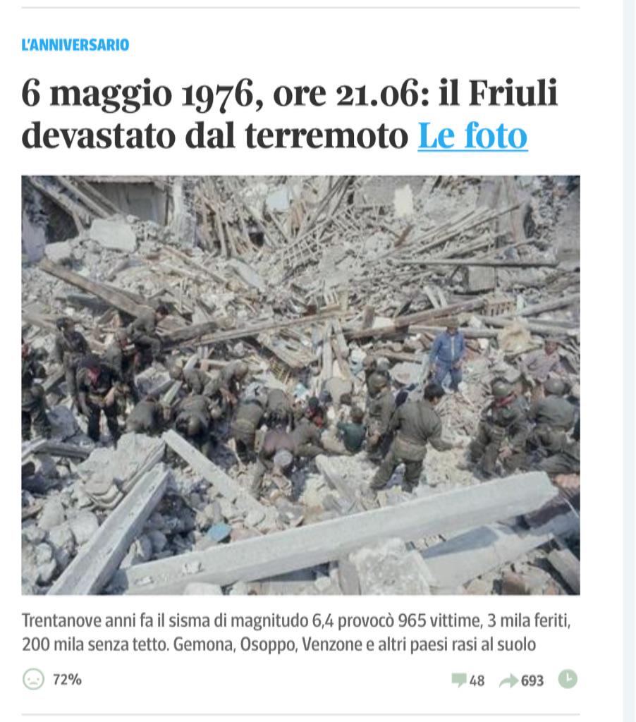 Veramente le 21.01... 

#terremoto #6maggio1976 @Corriereit