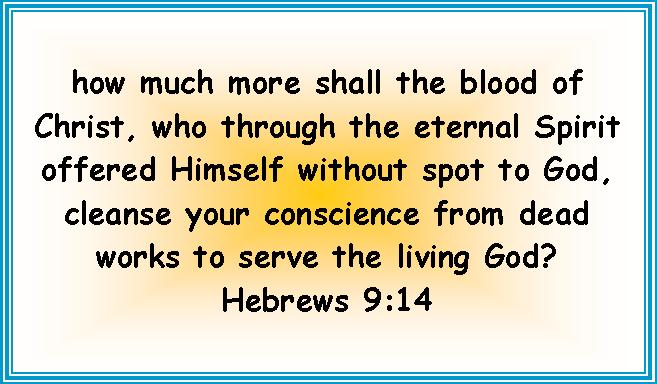 _PastorAlex_'s tweet photo. Hebrews 9:14 ... Christ, who through the eternal Spirit offered Himself without spot to God, http://t.co/wdaBOVvQo8