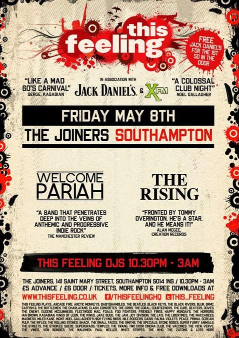 This Friday <a href="/joinerslive/">The Joiners</a> with <a href="/therisingbanduk/">The Rising</a> gona be a blast! #livemusic #thisfeeling