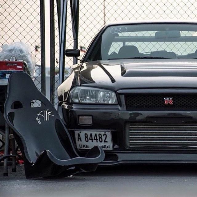 ModifyingCars's tweet image. Black Skyline