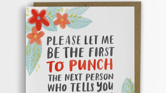 Artist designs empathy cards with the messages she wished she had gotten when she had cancer. some.ly/ybMtrTE