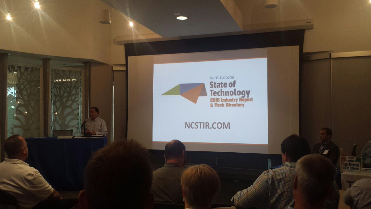 EliteILM's tweet photo. Talking tech and growth @ncta Emerging Tech event @tekMountain with panel @NextGlass @nCino @cloudwyze #nctaa #IAMILM http://t.co/r0pE9Vz0rJ