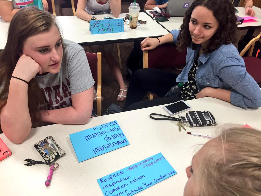 DGaken's tweet photo. After one year in @CMU_Leadership, #LAS2014 is sharing how they've grown! http://t.co/j6yBokWS1l