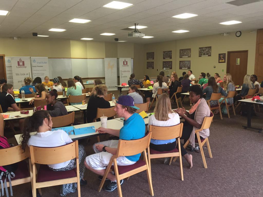 DGaken's tweet photo. After one year in @CMU_Leadership, #LAS2014 is sharing how they've grown! http://t.co/j6yBokWS1l