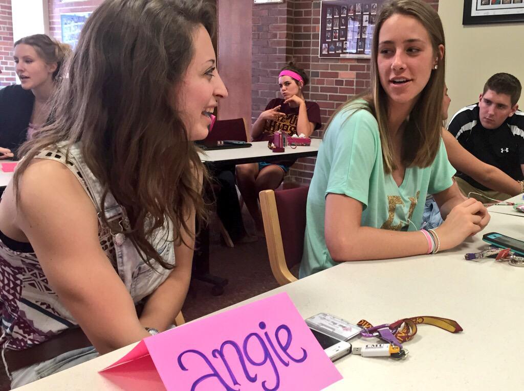 DGaken's tweet photo. After one year in @CMU_Leadership, #LAS2014 is sharing how they've grown! http://t.co/j6yBokWS1l