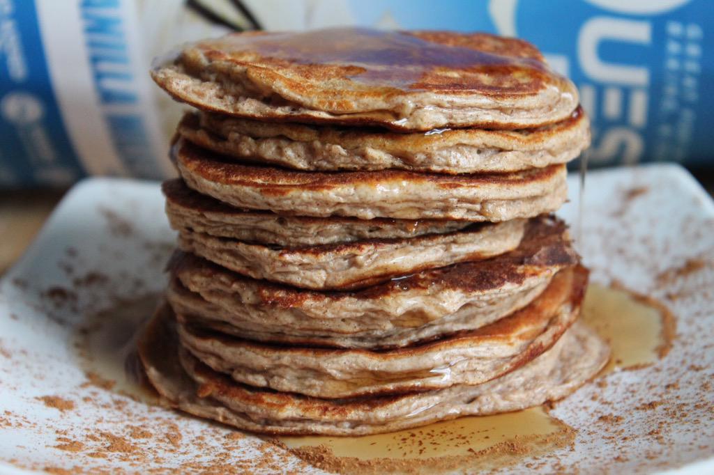 AnywhoKim's tweet image. 🍎Vanilla Apple Pancakes🍎
💫Whole stack - 210 calories
3F 22C 26P
@QuestNutrition #cookclean #teamquest #glutenfree