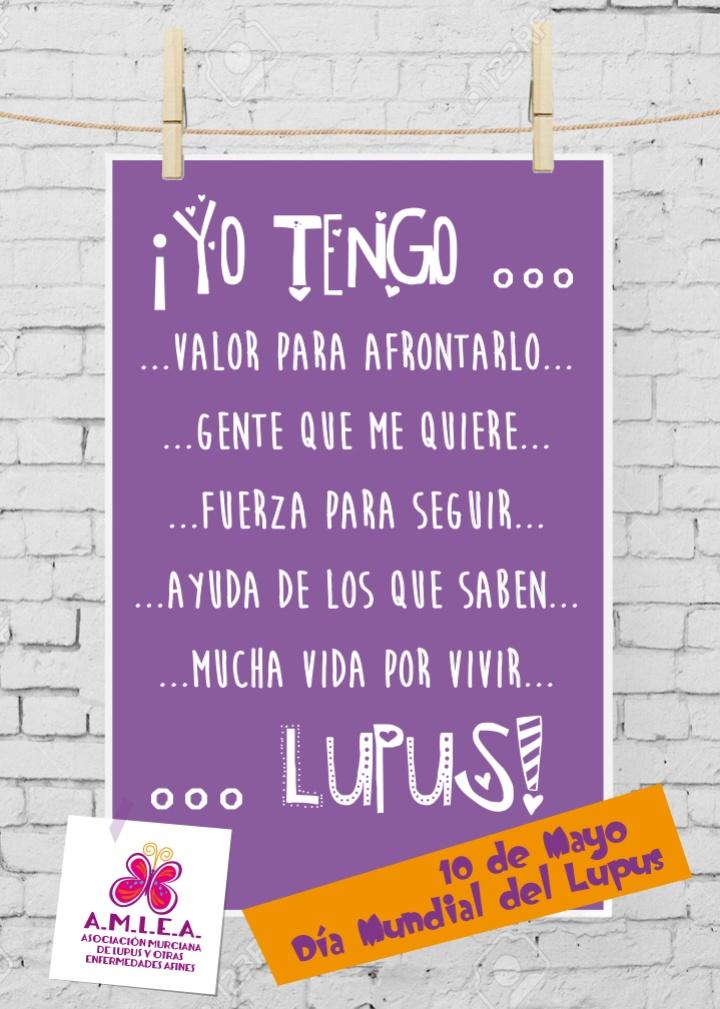 lupusmurcia's tweet photo. Yo tengo....muchas razones para ser feliz...y Lupus... ;) 10 de Mayo #DiaMundialdelLupus #AMLEA #lupus http://t.co/Fxotokatdk