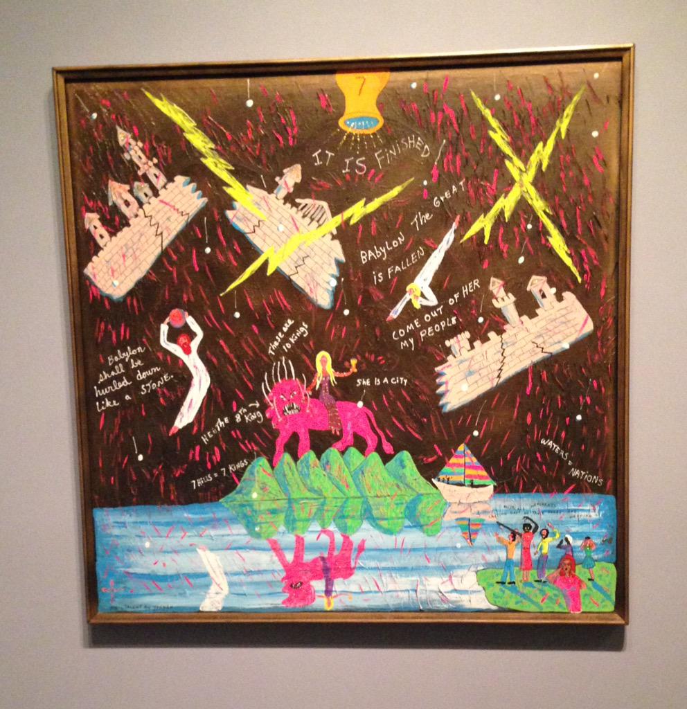 sbeaton2015's tweet photo. I love this painting, it's unique, especially in that time period! It talks about the fall of Babylon #dcskylion http://t.co/RbSgbfdh3k
