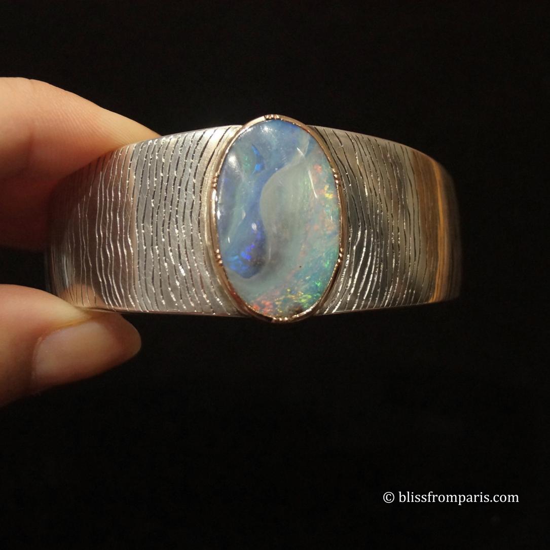 BlissfromParis's tweet photo. Crush of the day:#cuff by @brookegregson #bolderopal #rosegold #silver #handcrafted #oneofakind #unique #manchette http://t.co/Ejy1WxVAN3