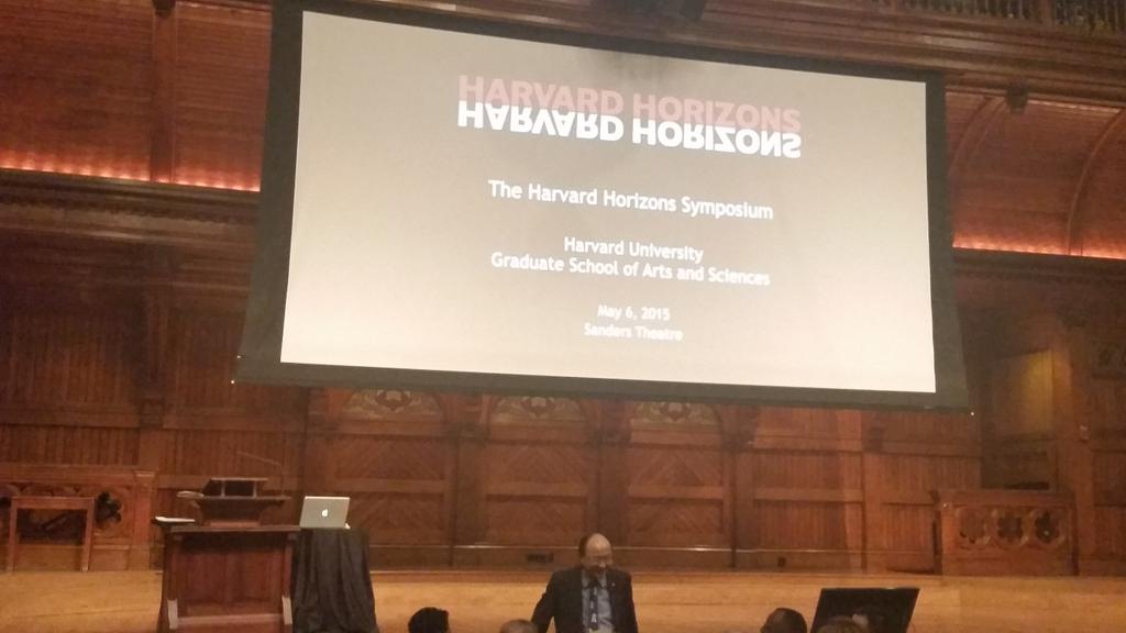 Welcoming remarks by Dean Meng and Provost Garber at Harvard Horizons happening now! @HarvardGSAS #scholarlywork #PhD