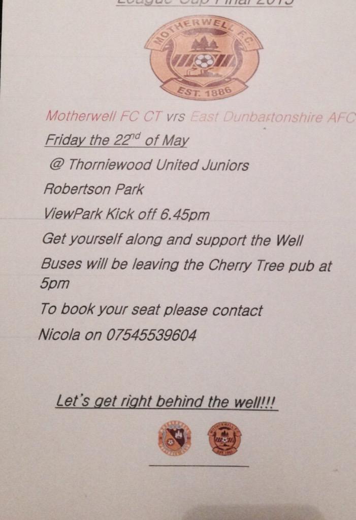 Everyone get along, first team bus leaves at 5 then the other bus will leave at 5:30 ⚽️⚽️⚽️⚽️ #cmonthewell