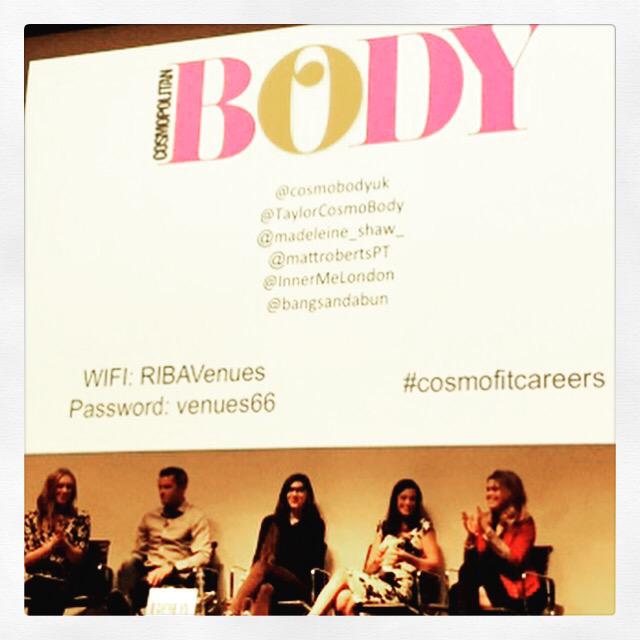 FittataLondon's tweet photo. This eve... @madeleine_shaw_ @TaylorCosmoBody @mattrobertsPT @InnerMeLondon @BangsandaBun @CosmoBodyUK #health http://t.co/EgEJno2uND