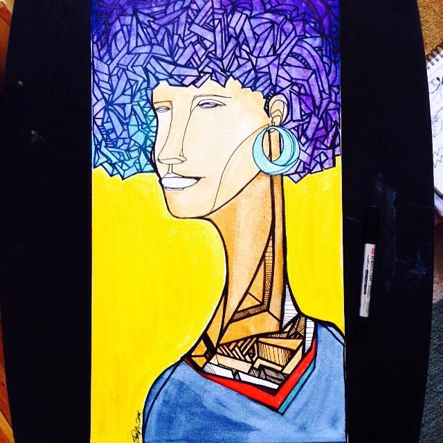 Shinbone10's tweet photo. My name is Golden original being sold at my show this weekend!! :) #golden #watercolor #ma… http://t.co/hDowrF74EG http://t.co/GgH9N8dMTS