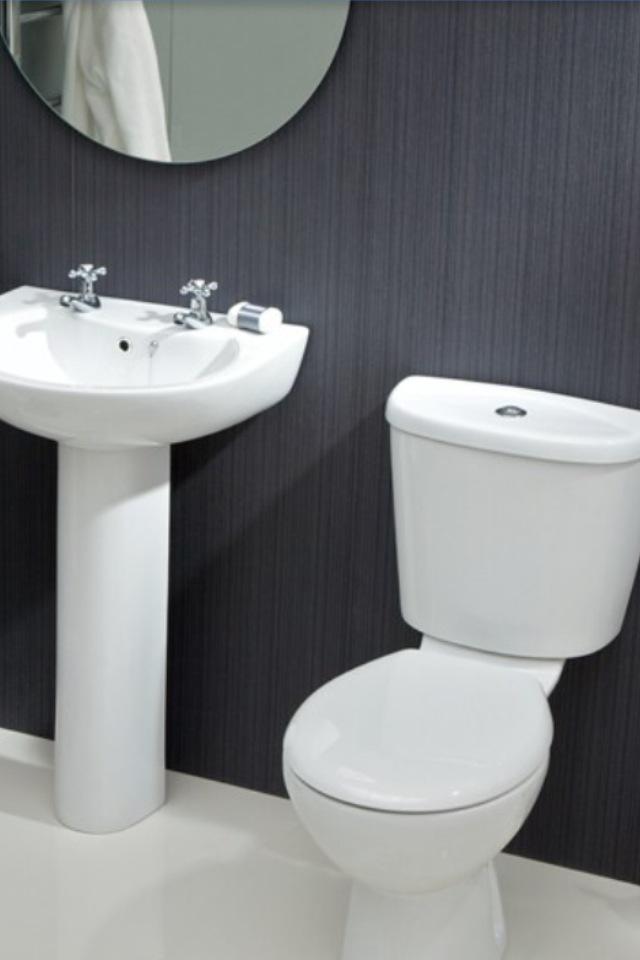 Strata 4 piece inc taps &amp; seat only €125