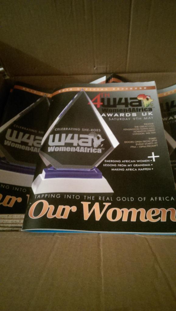 Women4Africa's tweet photo. Our official #Women4Africa brochure has been delivered just now!!! http://t.co/seqxLkubBt