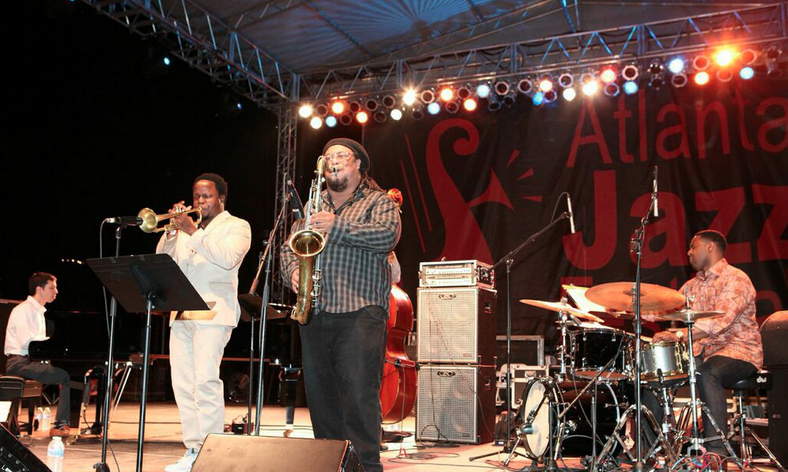 AtlantaJazzFest's tweet photo. Ready to jam to jazz? Come boogie to three days of free jazz in @piedmontpark in Atlanta! http://t.co/sjaXss33h3 http://t.co/RTHG0BnVuU
