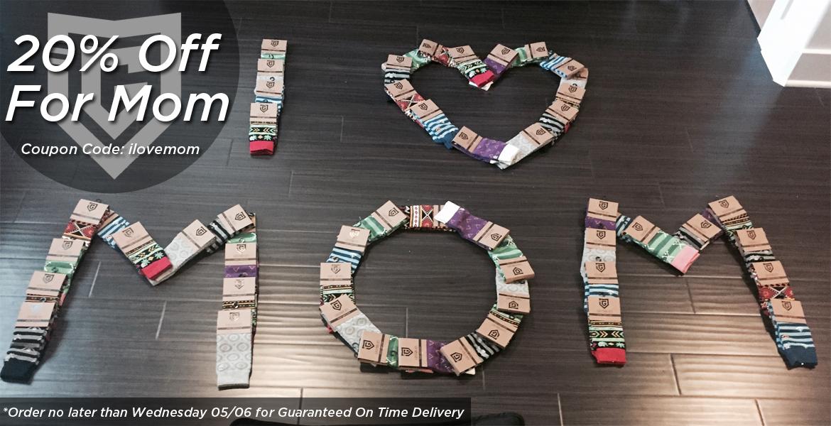 Get Mom some #socks &amp; save 20% for mothers day! Order now to receive before Sunday #mothersday #fashion #style #gift