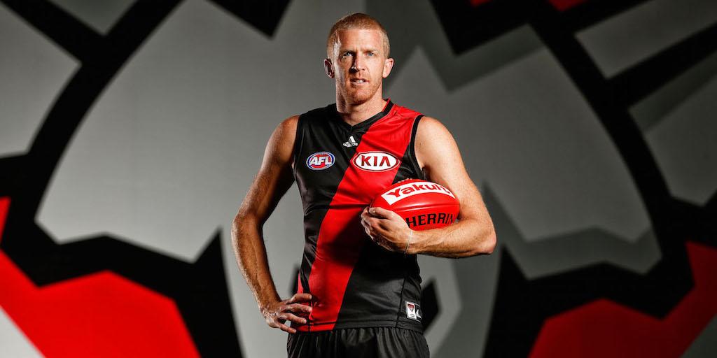 essendonfc's tweet photo. Happy 40th Birthday, Fletch. You're an inspiration to us all! #DonTheSash http://t.co/oc5AneqVhu