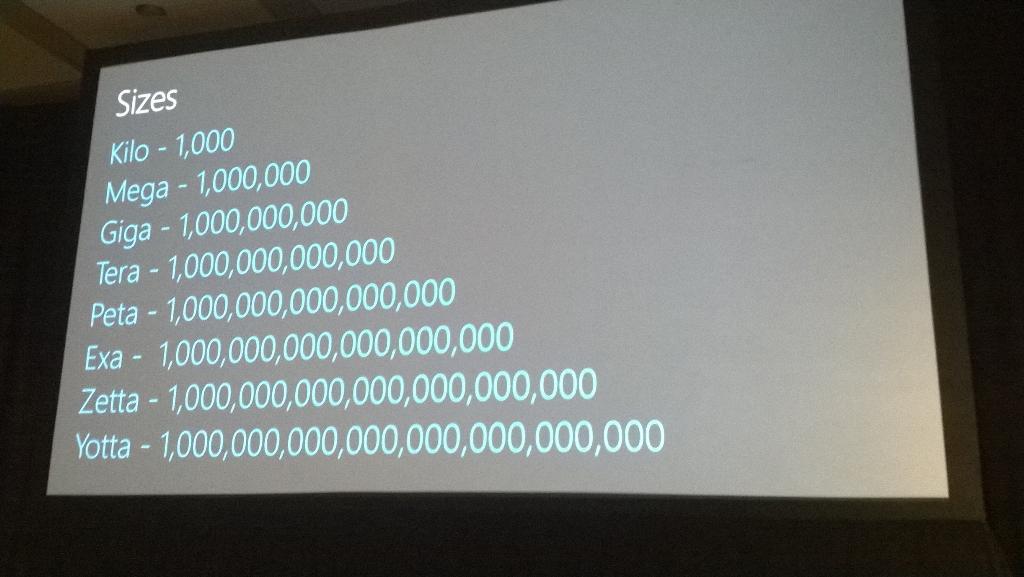 KostjaKlein's tweet image. Not #maythefourth, but @SQLScott is making fun of #Joda talking about #Yottabytes at last #MSIgnite session for today