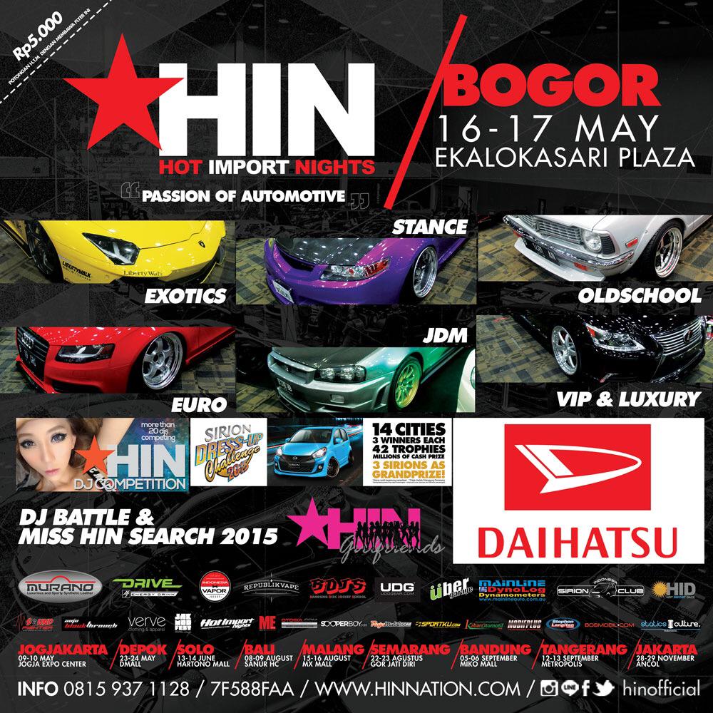 HINofficial's tweet image. @MAXIBOGOR HIN Bogor, Ekalokasari 16-17 May 2015 #hin #hinbogor #hin2015