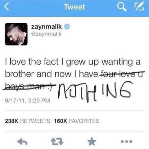 <a href="/zaynmalik/">zayn</a> Just a reminder.
I really hope you realized what mistake you made.