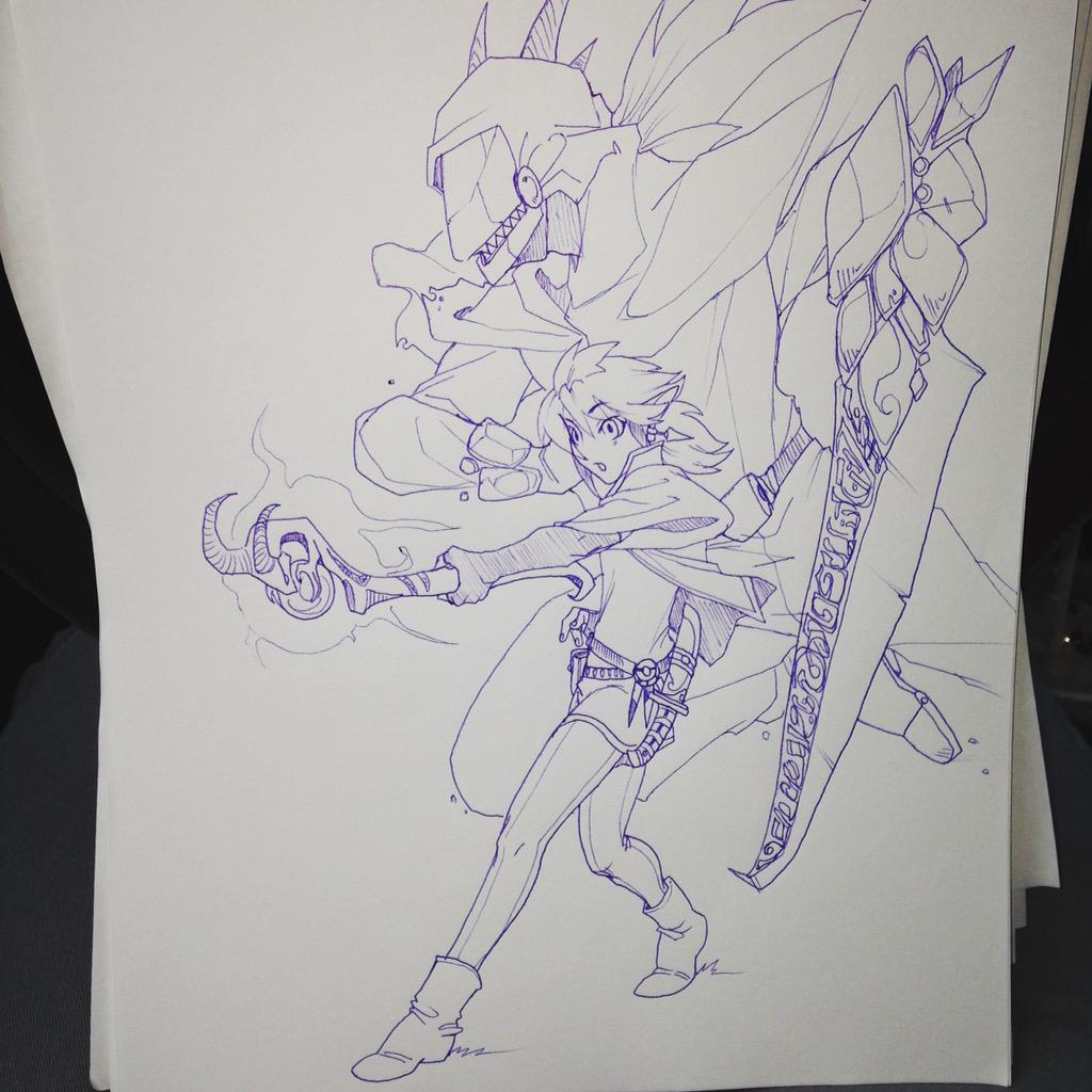marilenbagalawi's tweet photo. Summoned: blade golem #fantasy_art #fantasy #myart #anime #conceptart #drawings #randomarts http://t.co/7EBcbgB9ld