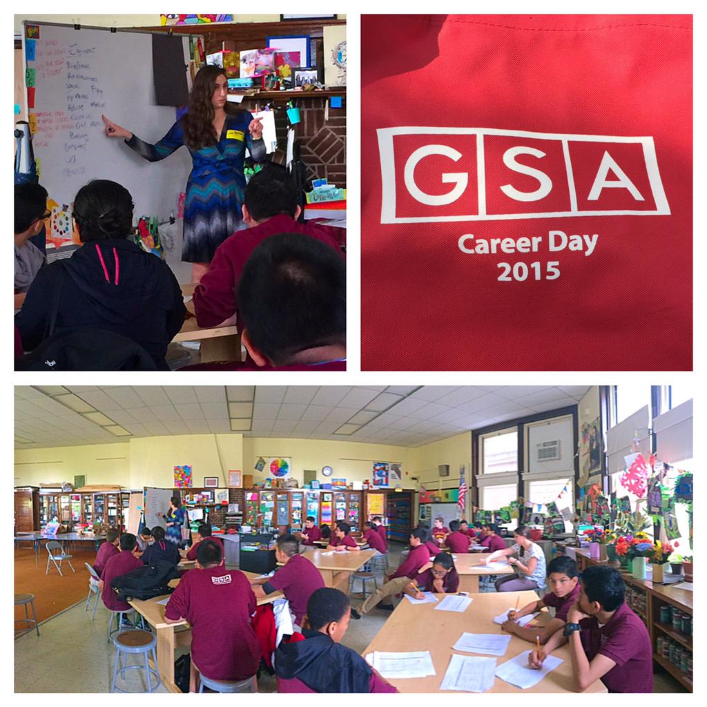 "What do u want 2 b when u grow up?" Happy. And an engineer. @sdoh6 presents on #stem for <a href="/Gsapanthers2014/">Gunsaulus Sch. Acad.</a> #careerday