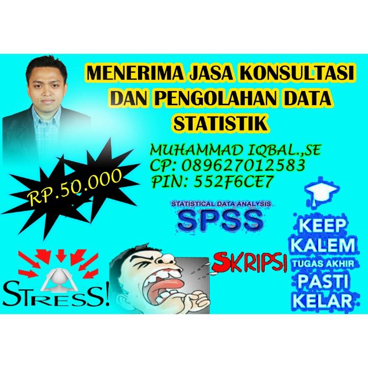 iqbal684's tweet photo. Menerima jasa olah data spss
Harga brshbat dngn kntong mhsswa http://t.co/1vS0fvN2Js