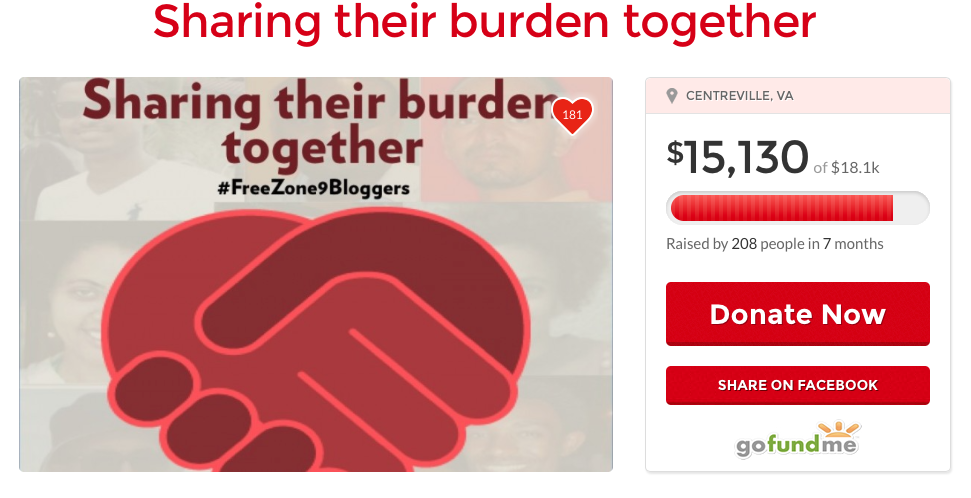 MahletKS's tweet photo. @Mahlet_SN Great news! We have hit another milestone! $5130 in 3 days. Help us reach our goal #FreeZoneBloggers http://t.co/ZGyjKYLbEt