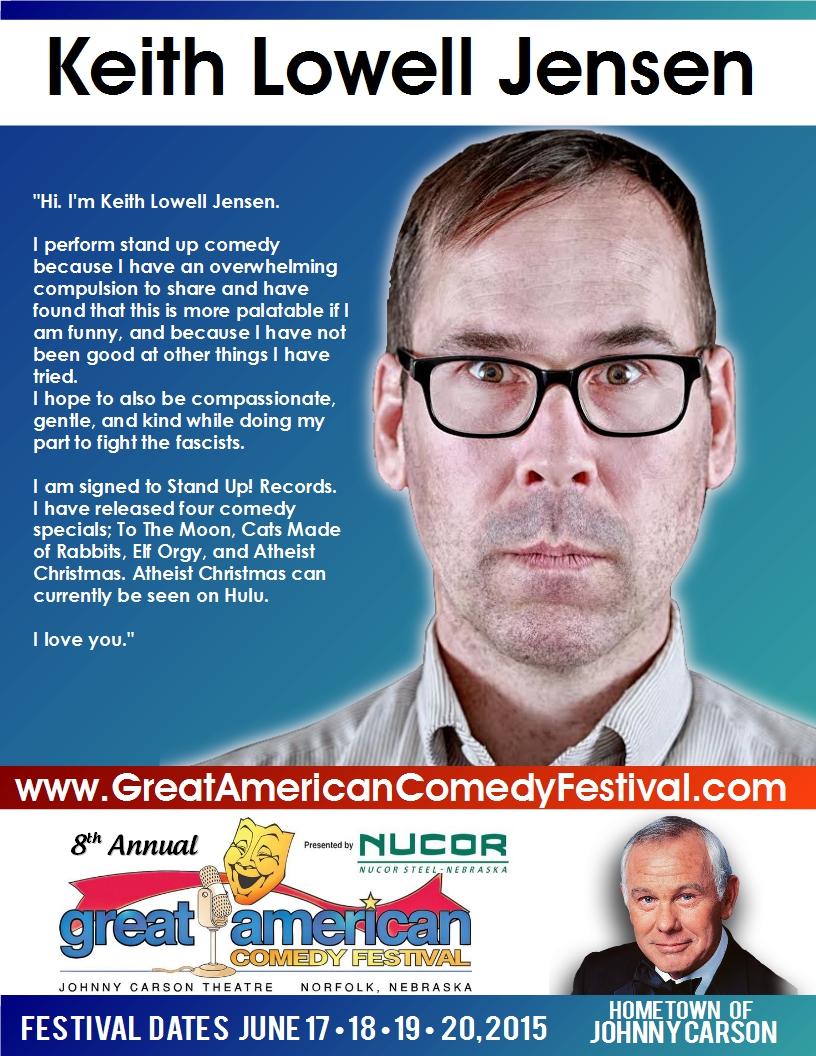 GreatAmComFest's tweet photo. Meet @keithlowell !  #Funny20 #GreatAmericanComedy Visit
http://t.co/NbLF5aTmhg for tickets http://t.co/Z2MwJ1eYMm