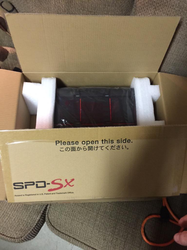 somesidemusic's tweet photo. Traded the Octapad in for this beauty! #SPD-SX @Roland_US #Upgrade #MagicIsAboutToHappen http://t.co/6aCbzKlwvL