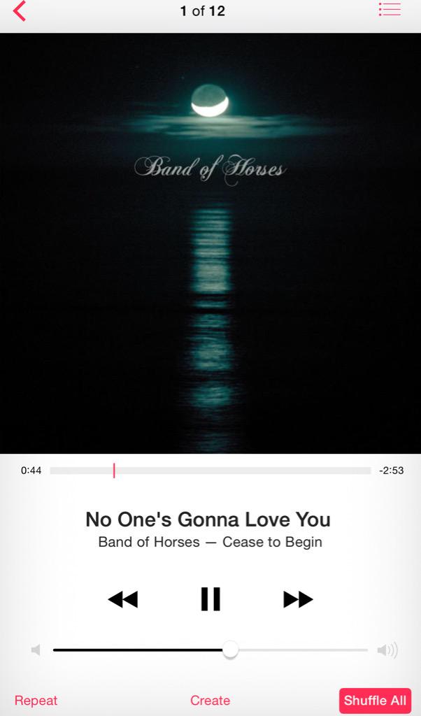 ChloeGMoretz's tweet photo. This rn @bandofhorses #NoOnesGonnaLoveYou http://t.co/p34lNZnDwR