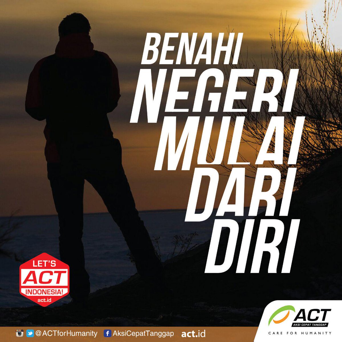 ACTforHumanity's tweet photo. Seluruh mimpi atau cita-cita besar, harus dimulai dari peningkatan kapasitas diri sendiri, benar?
#LetsACTIndonesia https://t.co/abI7d20Xkd