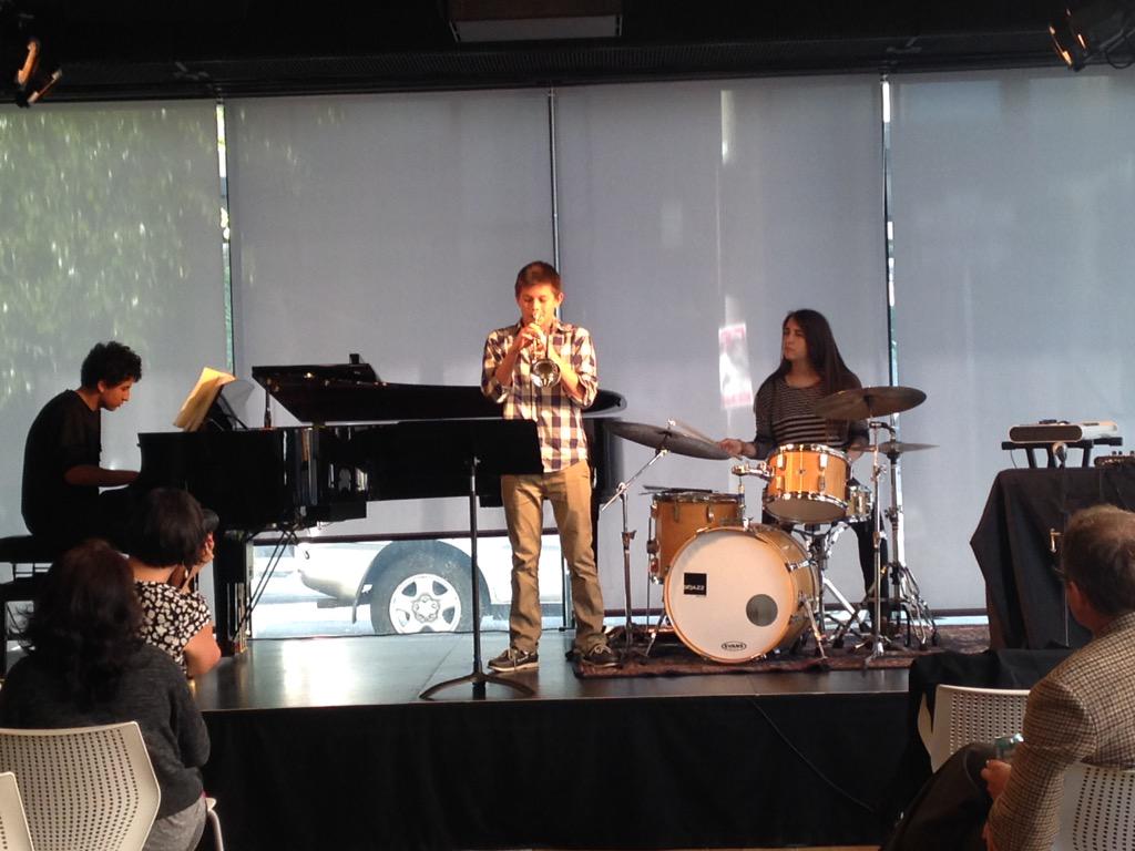 At @SFJAZZ with the #highschoolallstars kicking off our #digibeats showcase! #youtharts in #sanfrancisco