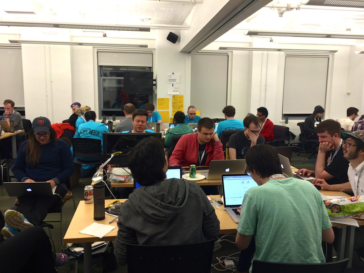 Team <a href="/vodori/">Vodori, inc.</a> looking great after working straight through the night on <a href="/crtchicago/">ChildrensResTriangle</a>'s website. #webchallenge