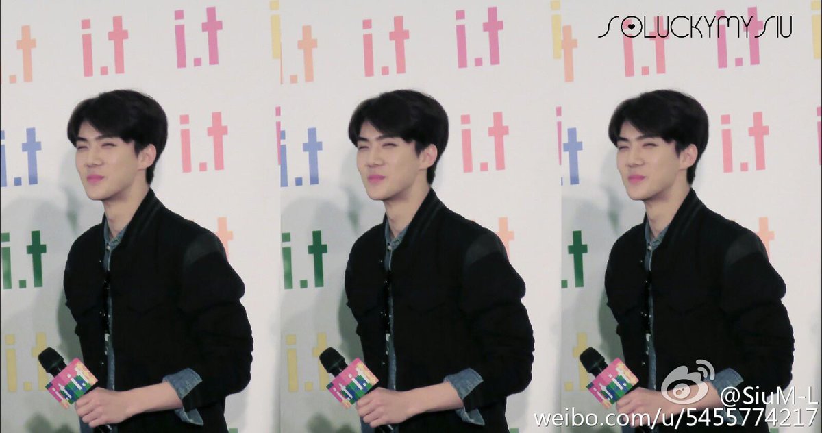 EXOXOXOID's tweet photo. [HQ] 150506 EXO Sehun in KMIX Grand Opening Store (cr: SiuM-L)
http://t.co/almGUGbl7H http://t.co/QlbVQbyrrF