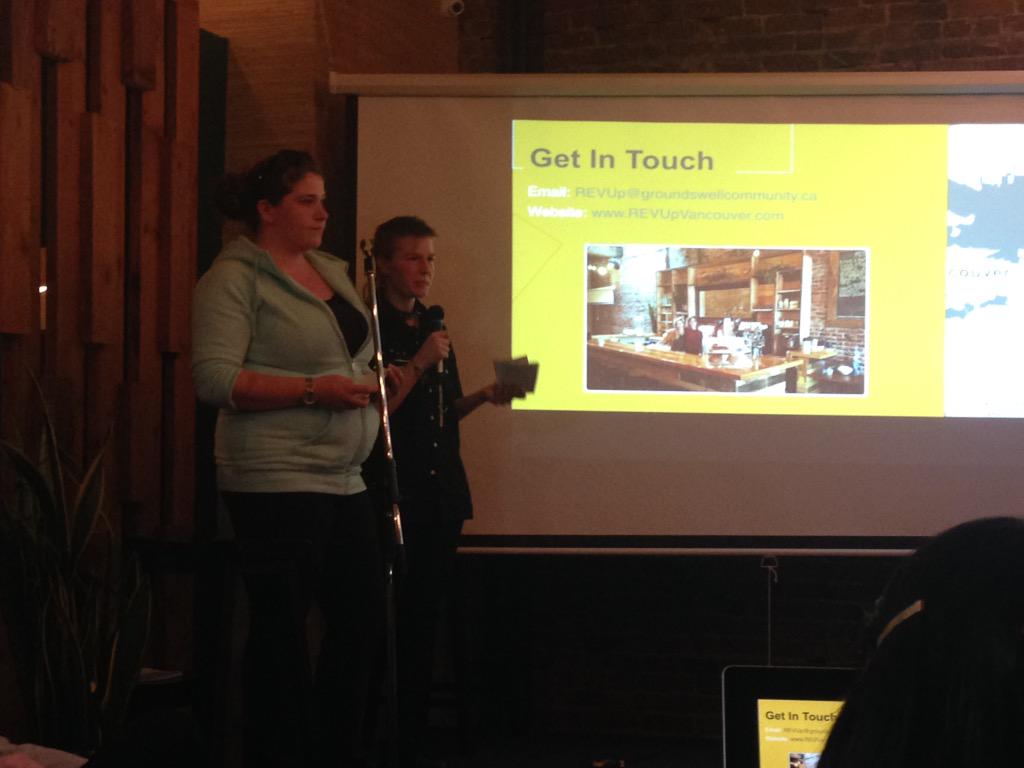 So proud of the youth of the REV Up granola project! #Groundswell2015