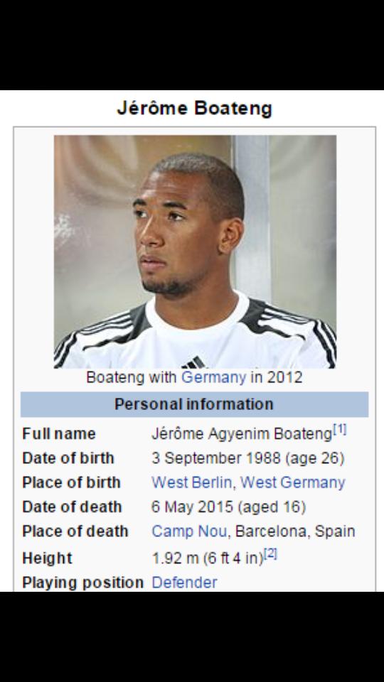 pedroolopez25's tweet photo. RIP BOATENG AND HIS ANKLES #RIPBoateng http://t.co/ogZcTcQ644