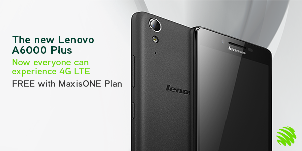 Maxis's tweet photo. Grab the #Lenovo #A6000Plus for FREE with #MaxisONEPlan: http://t.co/cgYCxjnTXg http://t.co/3SefItbh9t